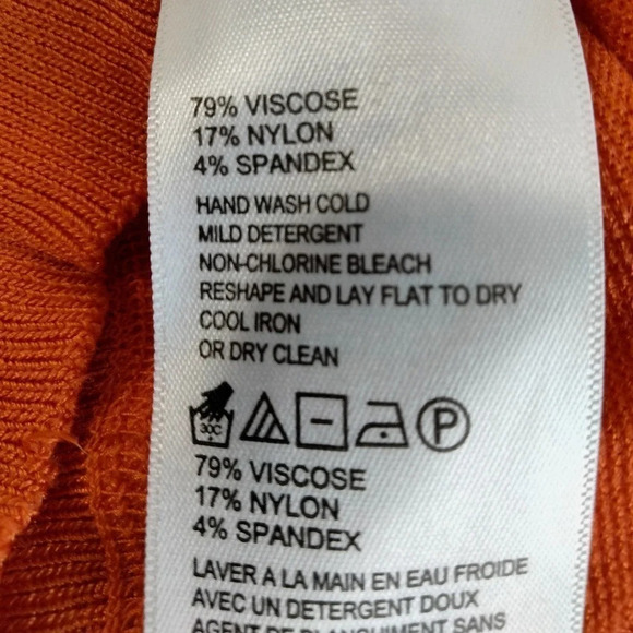 Tommy Bahama Womens M Pink/White Orange Stripe Scoop Neck Pullover TINY FLAW - Picture 6 of 9